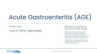 Acute Gastroenteritis [upl. by Eycats]