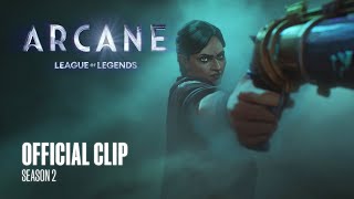 Arcane Season 2  Enemy of My Enemy  Official Clip [upl. by Ahseinar]