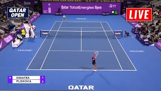 Iga Swiatek vs Karolina Pliskova Live Streaming  Qatar Open 2024 Doha  Swiatek vs Pliskova Live [upl. by Bergstein530]