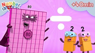 Number Magic Division  Learn to count challenge for kids  12345  Learn to divide  Numberblocks [upl. by Honeywell]