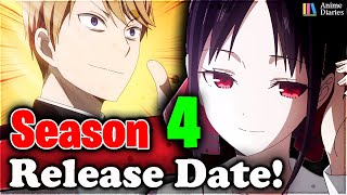 Kaguya Sama Love Is War Season 4 Release Date  Updates With Leaks amp Rumors [upl. by Beera]