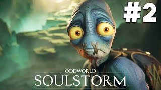 ODDWORLD SOULSTORM PS5 Gameplay Walkthrough Part 2  THE BLIMP Level 3 [upl. by Heti931]