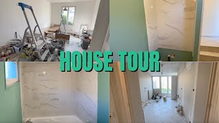 HOUSE TOUR  NOS TRAVAUX [upl. by Ecyal]