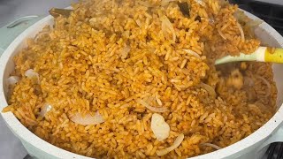 How to make Jollof Rice  Nigerian Jollof Rice Recipe  MayoluchiTV [upl. by Abijah]