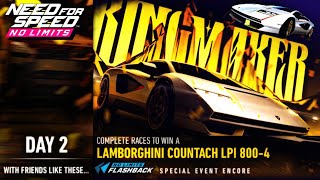 Lamborghini Countach LPI 8004  NFS No Limits  Day 2 With Friends Like These [upl. by Onder]