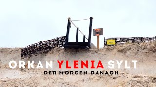 Orkan Tief Ylenia zog über Sylt Der Morgen danach [upl. by Olnton]