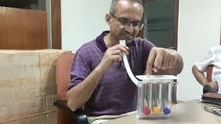 Respirometer  Spirometer  Breathing Covid19 Rehab Exercise  Runners  Walkers  Dr Rajat Chauhan [upl. by Nauh]