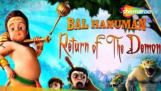 Bal Hanuman Return of the Demon Hindi  Popular Animated Movies for Children [upl. by Tnattirb]