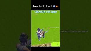 Rate this trickshot 🥶🔥fortniteshorts fortnite [upl. by Einad]