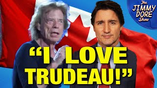 Mick Jagger BOOED In Canada After Praising Justin Trudeau [upl. by Lissy70]