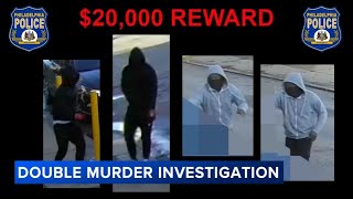 Suspect images released after man woman fatally shot in Philadelphia [upl. by Katherine]