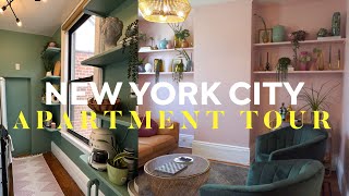 MY NYC APARTMENT TOUR  artdecomeetsgrandmillennial interior design [upl. by Ardnaid]