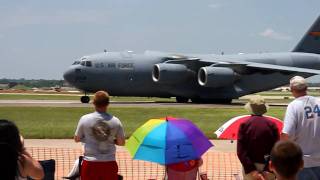 C17 Globemaster III Tactical Landing [upl. by Merralee449]