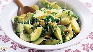 Potato and avocado salad [upl. by Clauddetta]