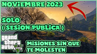 🎮Como estar solo en una sesion Publica GTAV online ✅COMO QUEDARME SOLO EN SESION PUBLICA GTAV 2023 [upl. by Haseena]