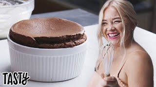 Giant Chocolate Souffle Behind Tasty [upl. by Paolo397]