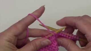 Learn to Knit Continental Style  Tutorial  Knitting Blooms [upl. by Binnings438]