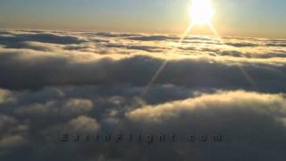 Liquid Earth Ambient Video Cloud Flight [upl. by Jenei]