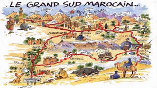 Maroc  Morocco  circuit Grand Sud [upl. by Hcardahs]