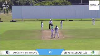 University of Western Cape v Old Mutual Cricket Club [upl. by Eda486]