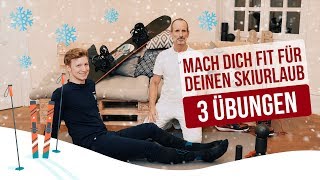 Fit in den SkiUrlaub – Mache diese 3 Übungen zur Vorbereitung  Liebscher amp Bracht [upl. by Cogen]