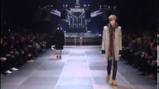 Saint Laurent Menswear AutumnWinter 20132014 Paris Fashion Show [upl. by Euqinoj]