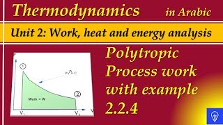 Polytropic Process Work with example [upl. by Pastelki]