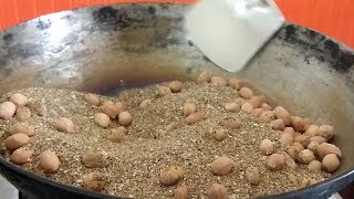 how to make khari sing traditionaly at homesalted peanut recipe without oven [upl. by Haimerej100]