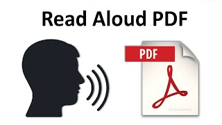 How to Read Aloud PDF Document  Microsoft Edge [upl. by Frankie]