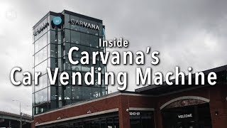 How does Carvanas car vending machine work [upl. by Clerk]