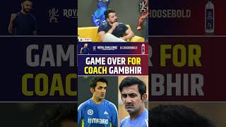 GAME OVER FOR COACH GAUTAM GAMBHIR ytshorts shorts sports viralvideo [upl. by Ferrick260]