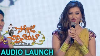 Hamsa Nandini Speech At Soggade Chinni Nayana Audio Launch  Nagarjuna Ramya Krishnan Lavanya [upl. by Naid]