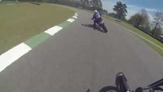 Superbike Unlimited WR450 Supermoto at Carolina Motorsports Park 1080P [upl. by Siletotsira]