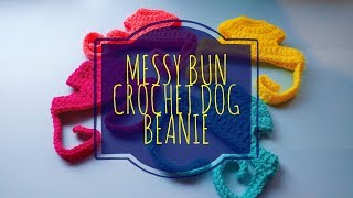 Crochet Messy Dog Beanie HD [upl. by Sherris]