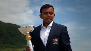 Prithvi Shaw at Mount Maunganui the morning after the U19CWC Final [upl. by Lottie]