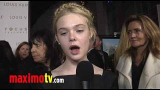 Elle Fanning on Sister Dakota at quotSomewherequot Premiere in Hollywood [upl. by Ibocaj392]