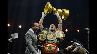 Oleksandr Usyk  Road to the Muhammad Ali TrophyFighter of the YearHighlightsJoshuas next [upl. by Ahsenra]