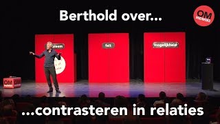 Berthold Gunster over contrasteren in relaties  Omdenken [upl. by Lawry]