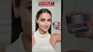 ¿Ácido hialurónico y salicílico en una rutina Descubre el duo Revitalift serum y gel crema [upl. by Lull376]