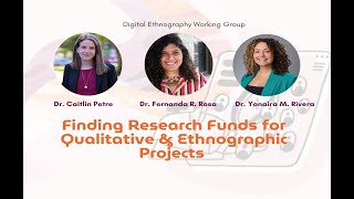 Finding Research Funds for Qualitative amp Ethnographic Projects [upl. by Nies871]