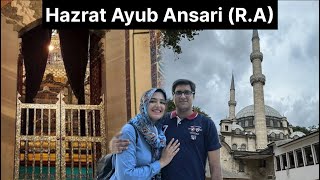 Best Turkish Breakfast  Hazrat Abu Ayyub Ansari RA Galataport Tophane Istanbul  Turkey Vlog [upl. by Hudgens625]