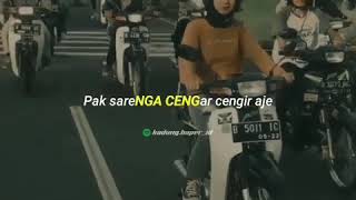 Mbok sariJEM  Story Wa Lyric Lagu Terbaru 🔥🔥 [upl. by Mcmaster]