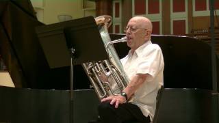 Les Chemins de lAmour by Francis Poulenc arranged and played by Dr Earle L Louder euphonium [upl. by Reinhold]