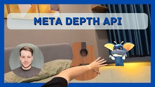 Meta Quest Depth API and Occlusion Shaders for Environment Occlusion in Mixed Reality [upl. by Eednam970]