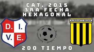 Liga Metro 2015 DIVE vs Almirante Brown 2do tiempo  10112024 [upl. by Zenda572]