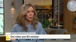 Nya EUministern vill stärka stödet till Ukraina  Nyhetsmorgon  TV4 amp TV4 Play [upl. by Notloc]