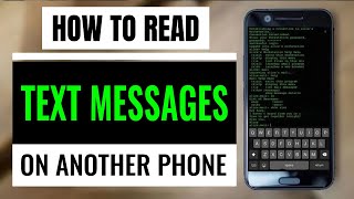 How to Read Text Messages on Another Phone Remotely [upl. by Eitsyrhc]