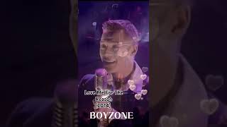 Boyzone LOVE ME FOR A REASON released February 14 2014 from their 7th compilation album [upl. by Luby]