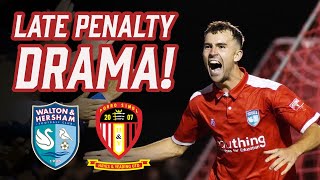 LATE PENALTY DRAMA  WampH vs Hayes amp Yeading  Full Highlights [upl. by Sugar]