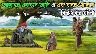 আল্লাহর একজন অলি ও এক বাদরওয়ালার বিস্ময়কর ঘটনা  অলৌকিক কাহিনী  Islamic Story [upl. by Angus428]